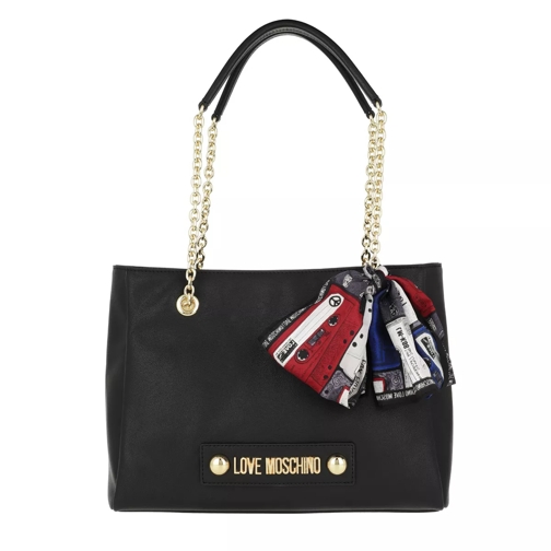 Love Moschino Chain Handle Bag Nero Sporta