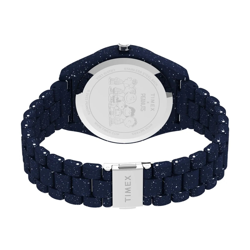 Timex Quarzuhr Quarz Analog Uhr Timex X Peanuts Legacy Ocean marineblau(Image 4)