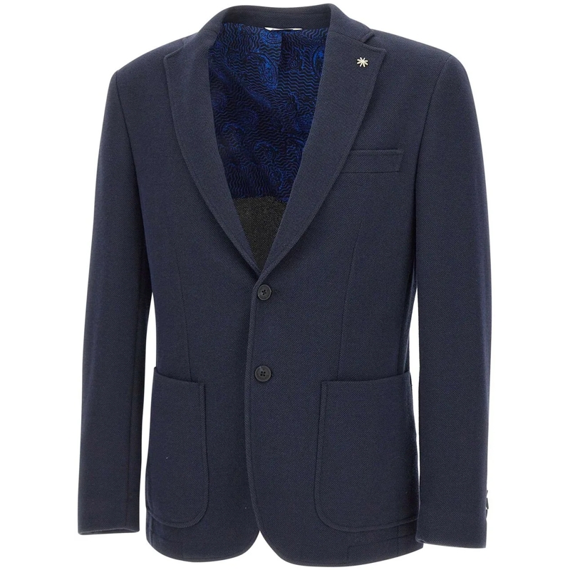 Manuel Ritz Blazer Jackets Blue blau