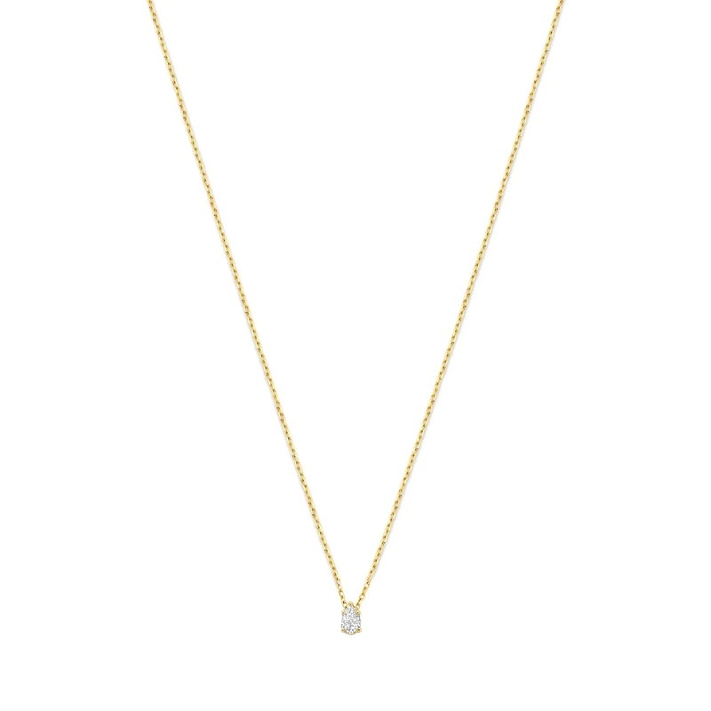 Isabel Bernard Collier court De la Paix Eloise 585 Gold Kette Gold