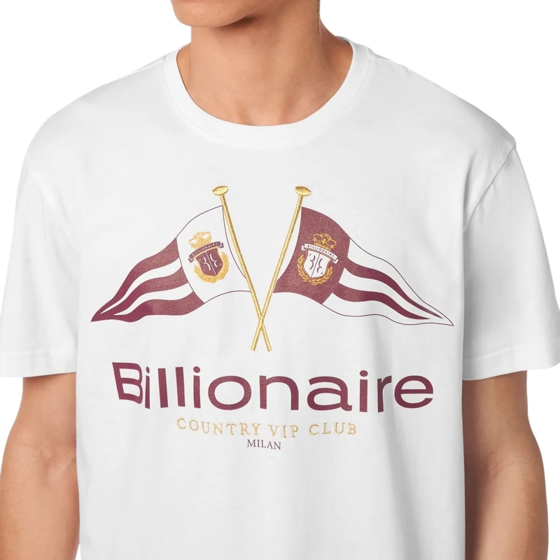 BILLIONAIRE T-Shirt T-Shirt Rundhalsausschnitt Ss weiss(Image 4)
