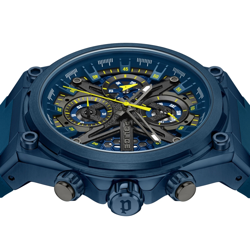 Police Automatikuhr Quarzuhr Sonic blau(Image 4)