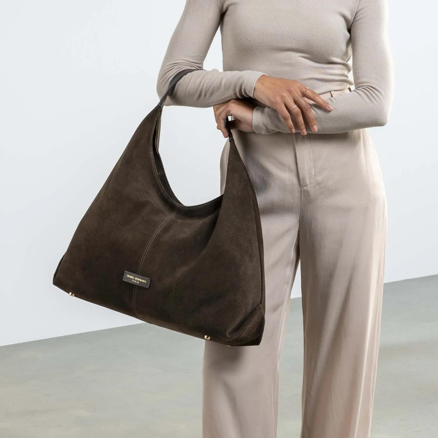 Isabel Bernard Hobo bags Honoré Grace Schultertasche in bruin