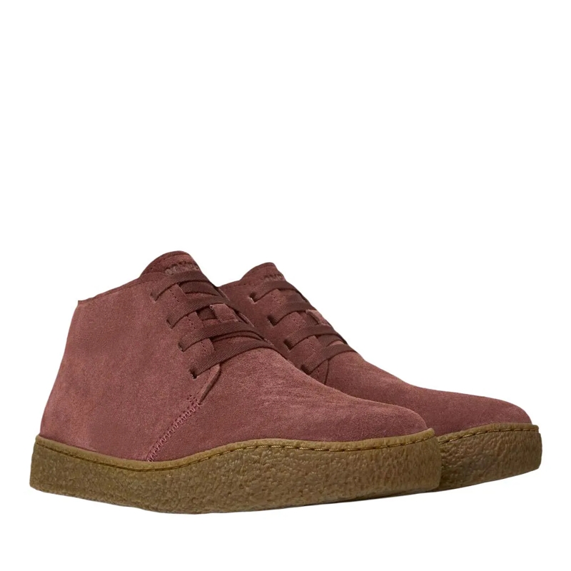 Camper Schnürstiefel Stiefeletten Peu Terreno burgundy