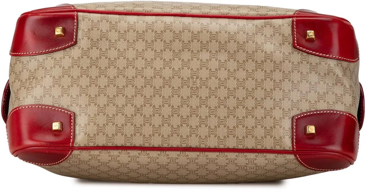 Celine Totes & shoppers Macadam Coated Canvas Handbag in bruin