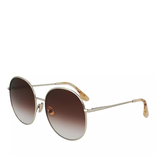 Victoria Beckham VB224S Gold-Brown Sunglasses