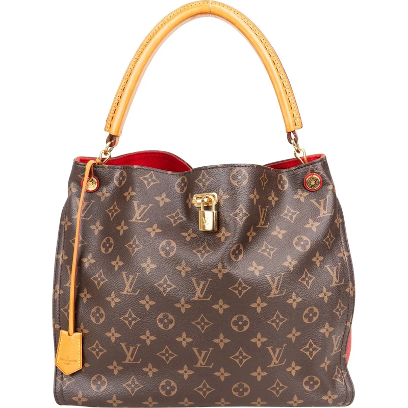 Louis Vuitton Tote Louis Vuitton Canvas Monogram Gaia Handbag braun
