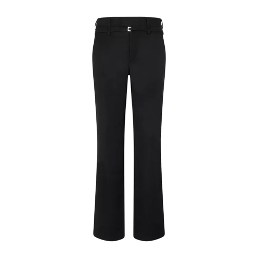 Jacquemus  Black Virgin Wool Disgreghi Pants Black