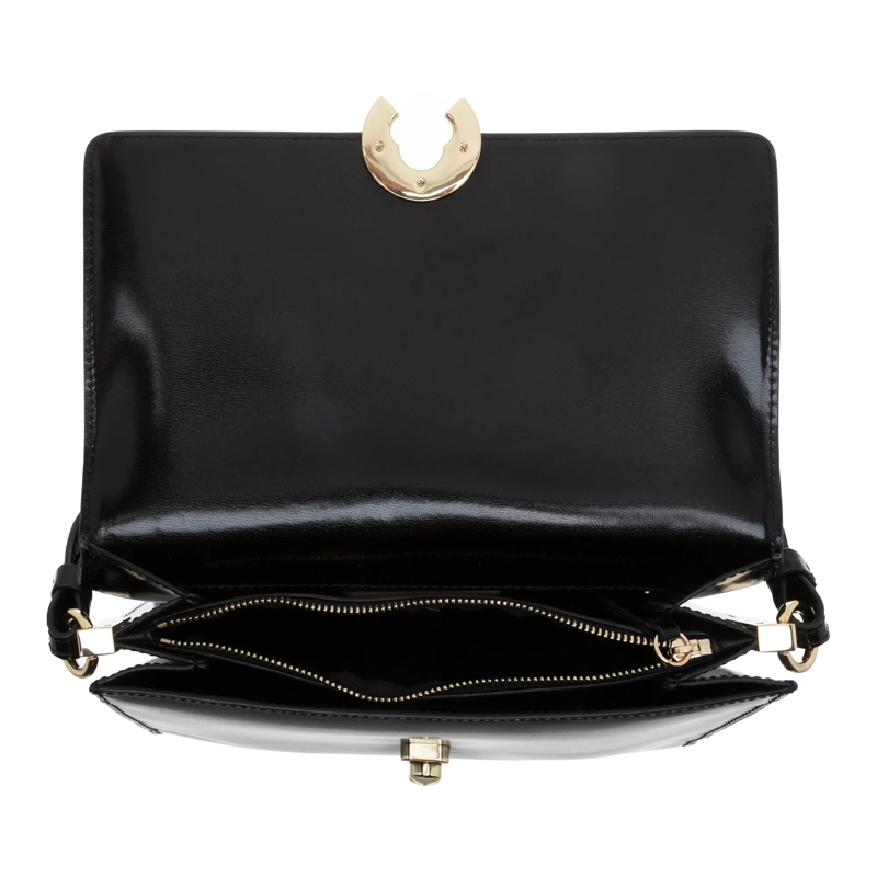 Coccinelle Crossbody Bag Coccinelle Binxie Shiny Ca Noir(Image 6)
