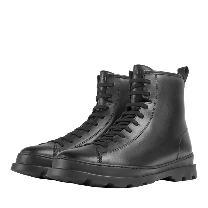 Camper Schnürstiefel Stiefeletten Brutus schwarz(Image 2)