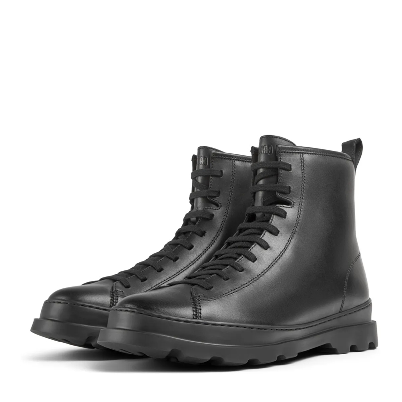 Camper Schnürstiefel Stiefeletten Brutus schwarz(Image 2)