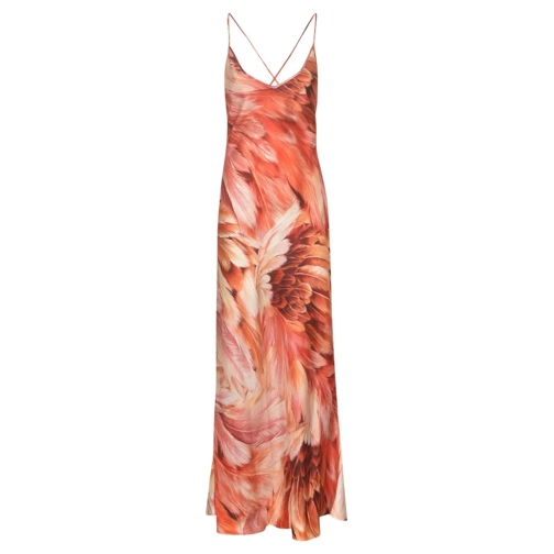 Roberto Cavalli  Orange Long Dress Orange