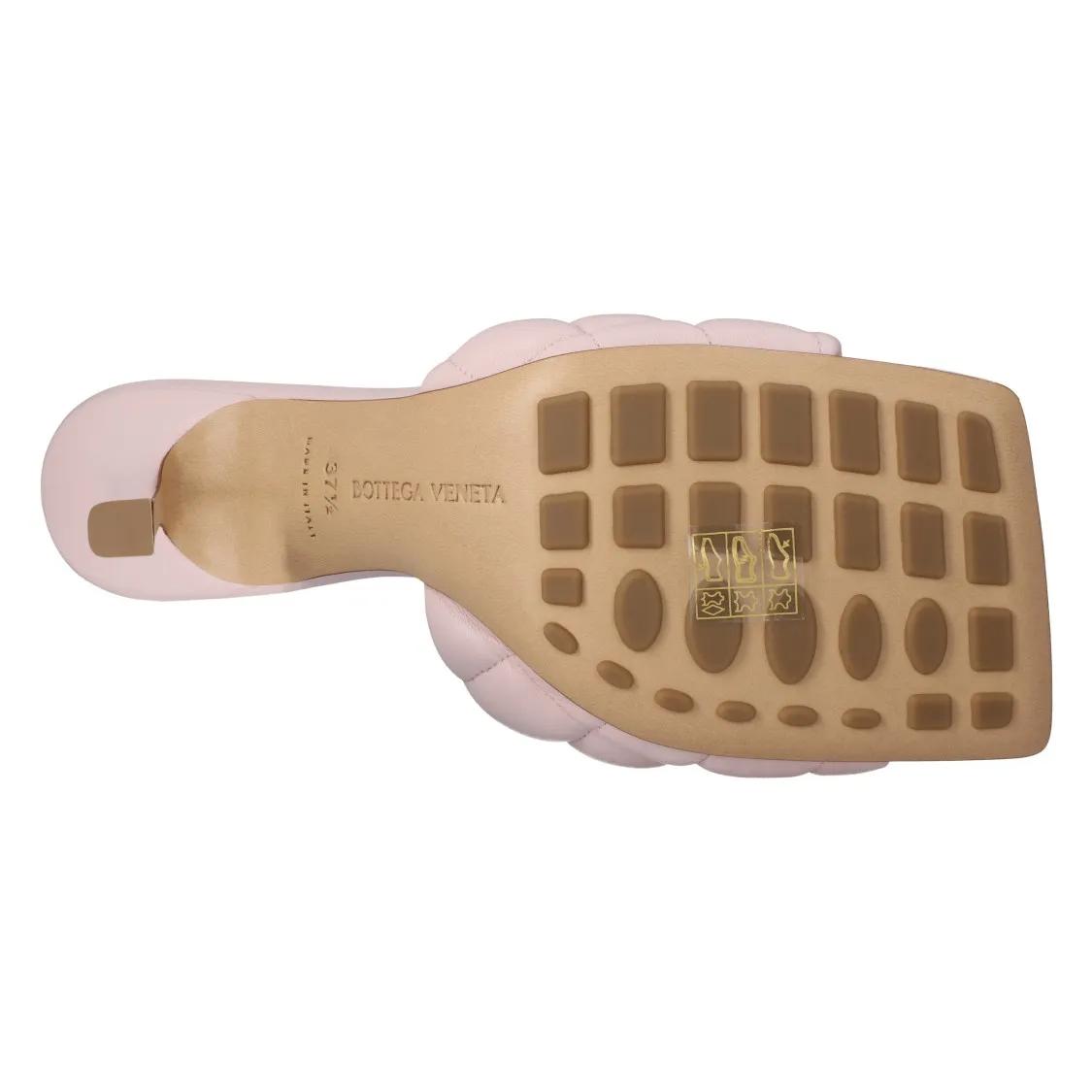 Thumbnail - Bottega Veneta Slipper & Pantoletten - Padded Mule Pink - Gr. 36,5 (EU) - in Rosa - für Damen
