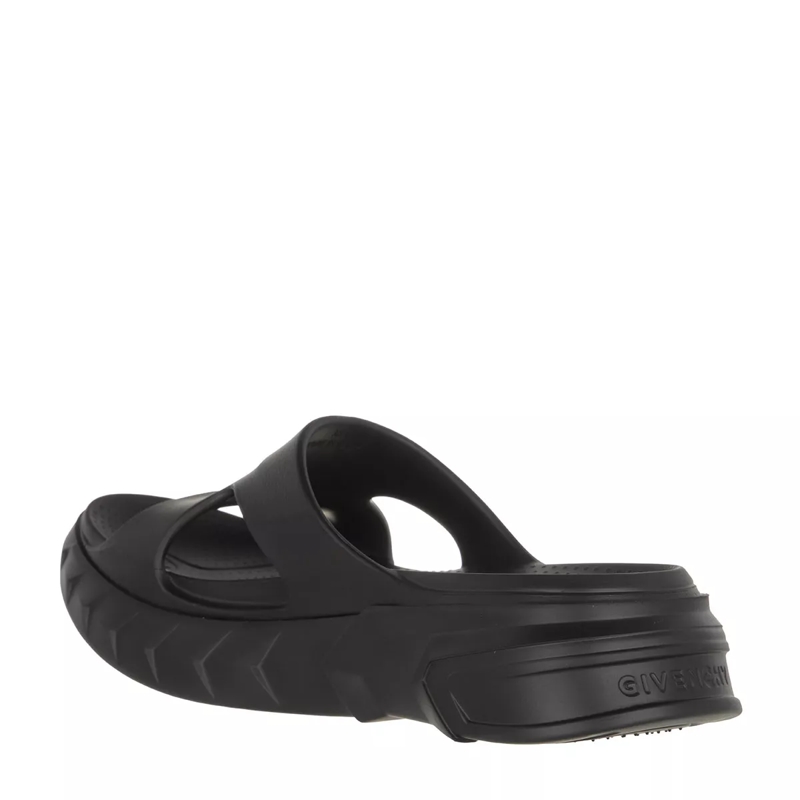 Givenchy Slides Marshmallow Sandals Rubber Black(Image 4)