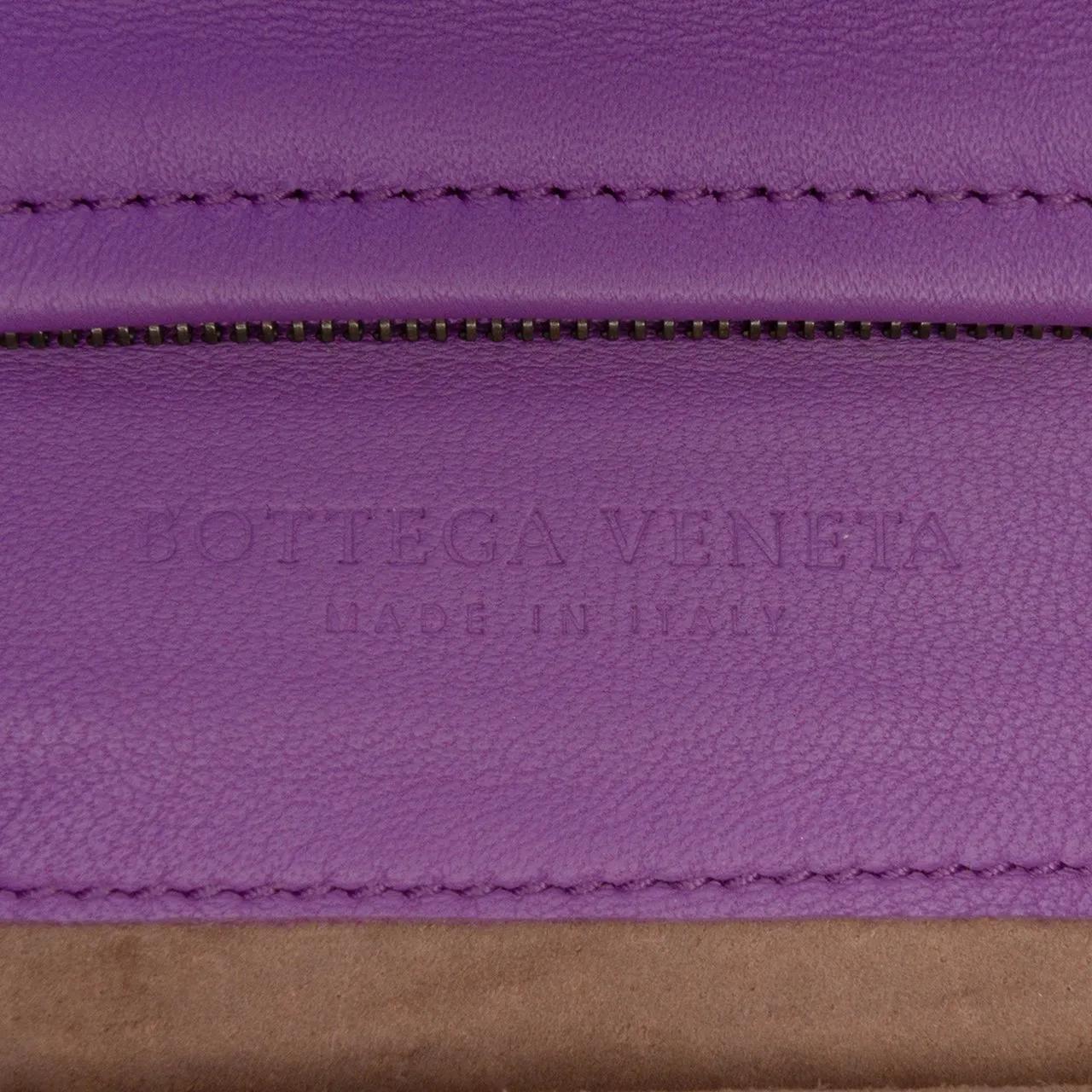 Thumbnail - Bottega Veneta Clutches - Nappa Intrecciato Turn Lock Clutch - Gr. unisize - in Orange - für Damen