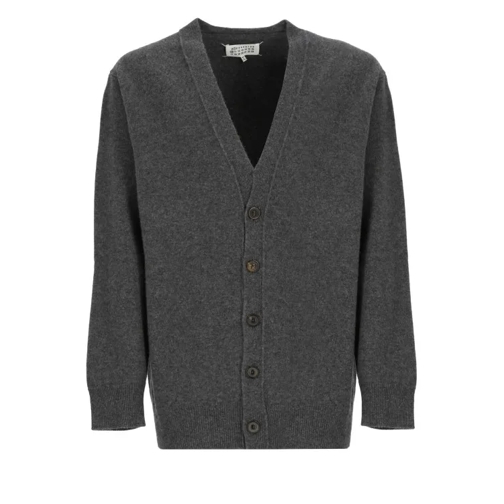 Maison Margiela  Wool Cardigan Grey