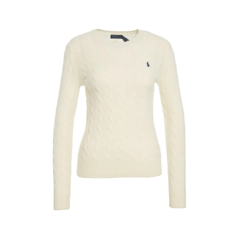 Polo Ralph Lauren Pullover Cable-Knit Sweater Neutrals