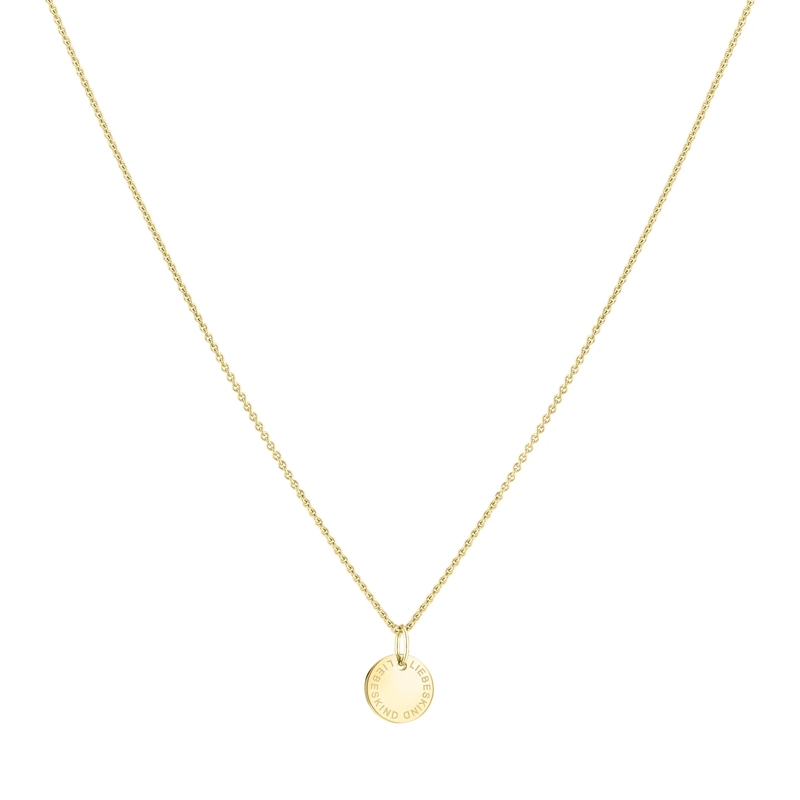 Liebeskind Berlin Mittellange Halskette 375/ooo Gold Halskette gold