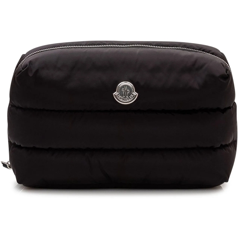 Moncler Necessaire Beauty Case Caradoc con Zip schwarz