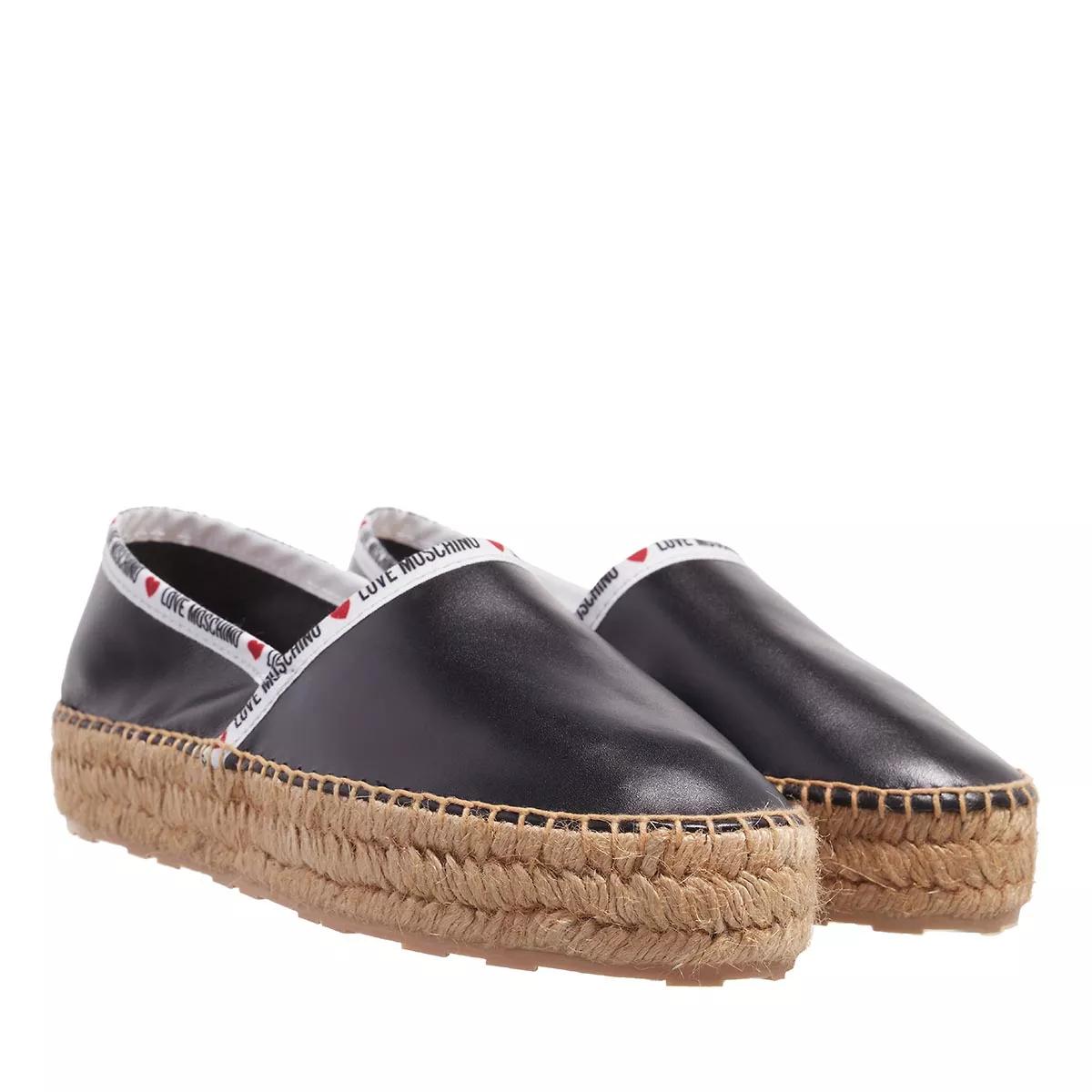 Love Moschino Espadrilles - Rope - Gr. 40 (EU) - in Schwarz - für Damen