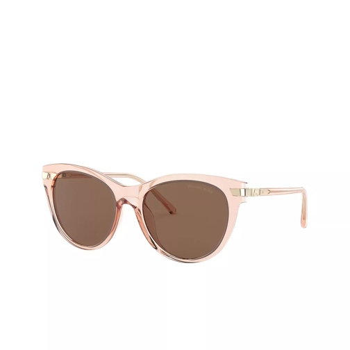 Michael Kors Bar Harbor Transparent Peach Sunglasses