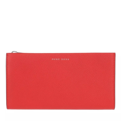 Boss Taylor Zip Around Wallet Bright Red Portemonnaie mit Zip-Around-Reißverschluss