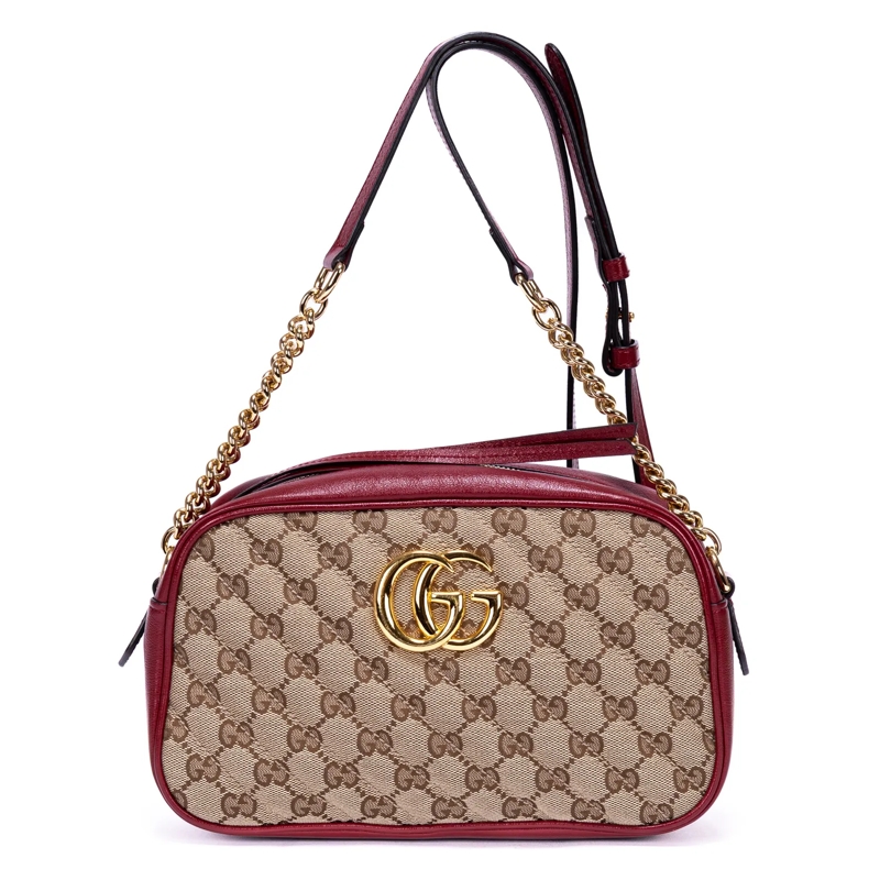 Gucci Crossbody Bag GG Marmont beige