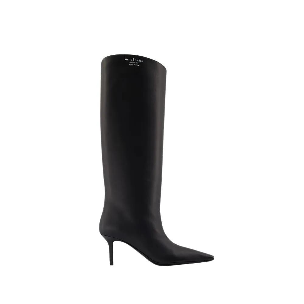 Acne Studios Stiefel - Boots - Leather - Black - Gr. 35 (EU) - in Schwarz - für Damen