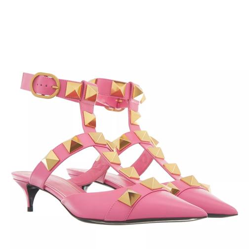 Valentino Garavani Rockstud Sandals Pink Escarpin