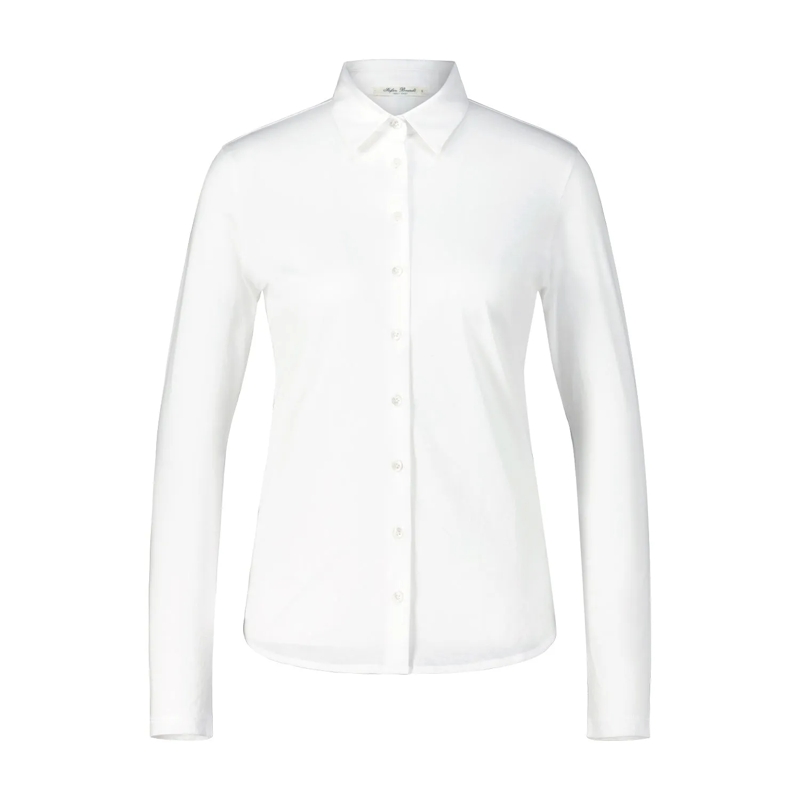 Stefan Brandt Hemd Klassische Hemdbluse Alma Weiß