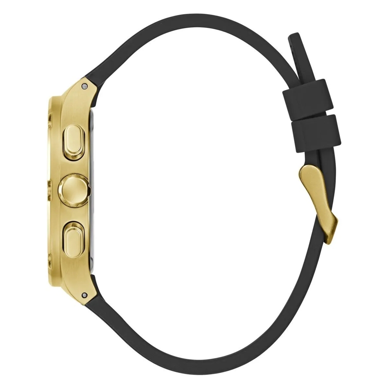 Guess Quarzuhr Quarz Analog Uhr Headline schwarz(Image 2)