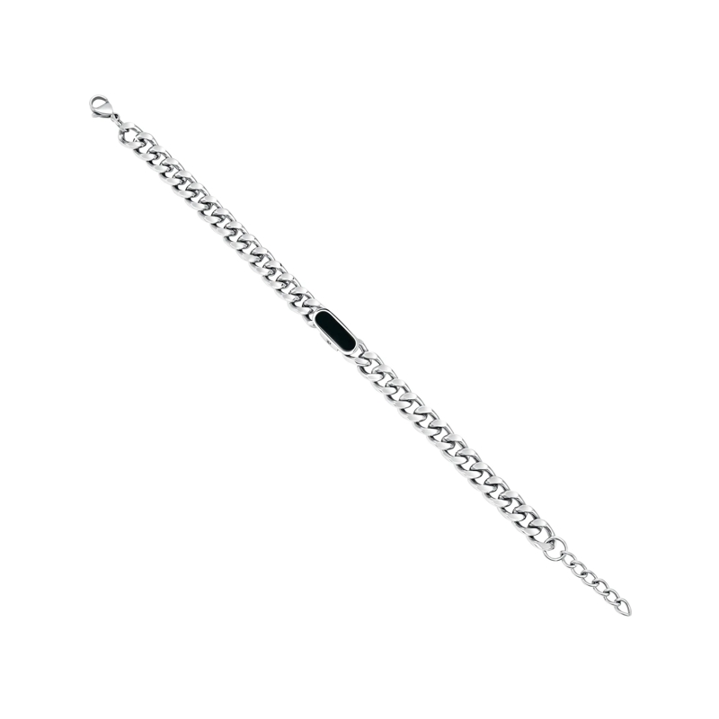 Police Armband Armband Vigor- Herrenarmband- Farbe: silber- G silber(Image 2)
