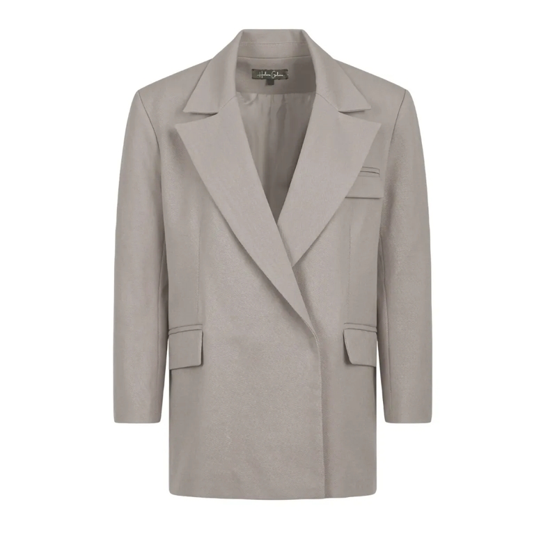 Helene Galwas Blazer Oversize Blazer aus Wolle JESSICA beige