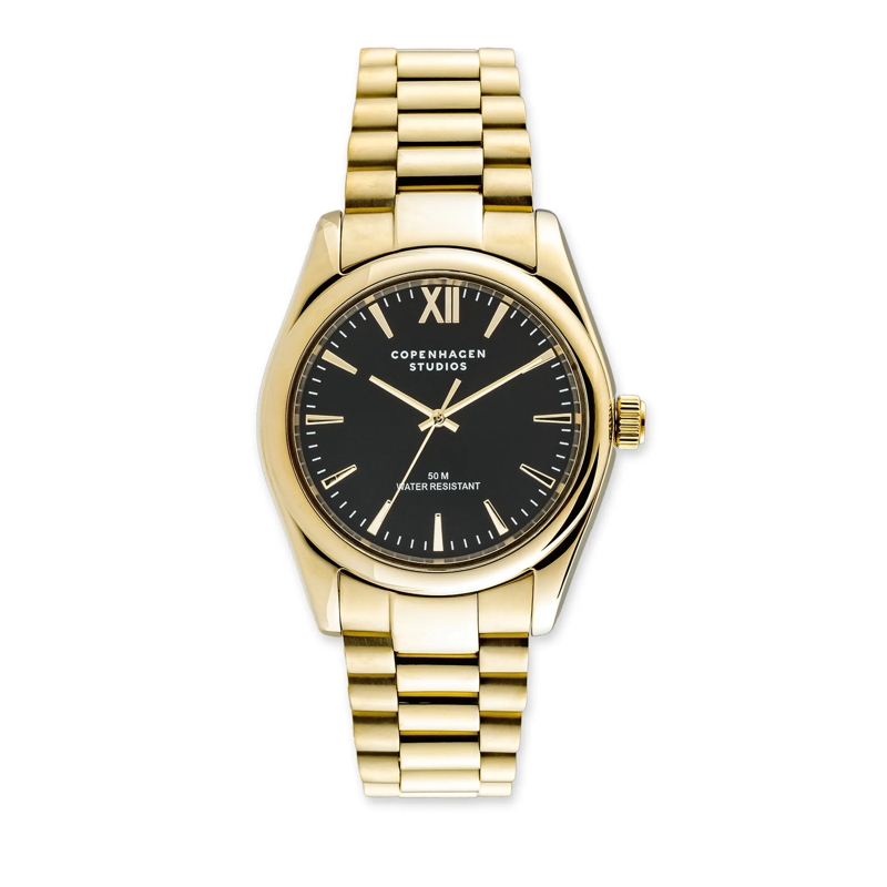 Copenhagen Quarzuhr Edelstahl Round Watch gold