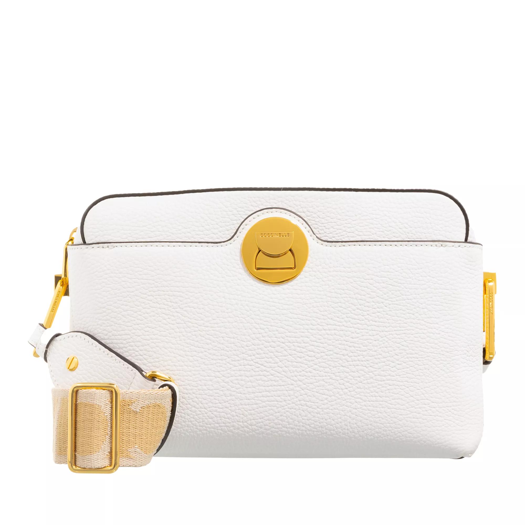 Coccinelle Crossbody Bags - Liya Signature Handbag - Gr. unisize - in Weiß - für Damen