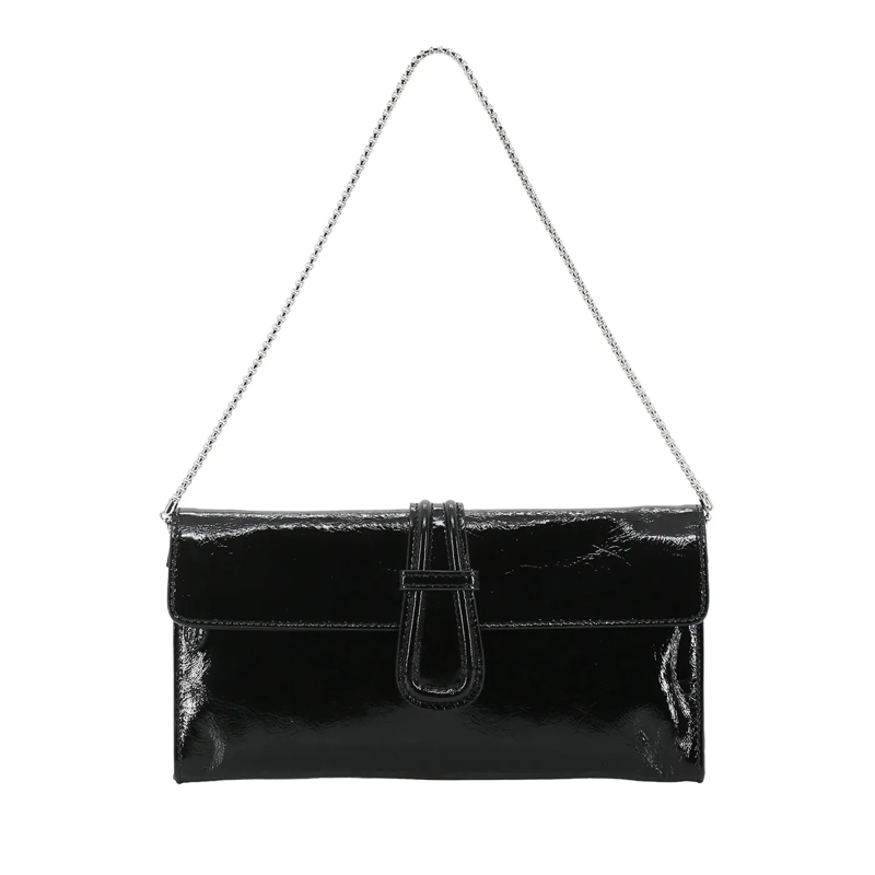 Abro Schultertasche Schultertasche LUNA schwarz