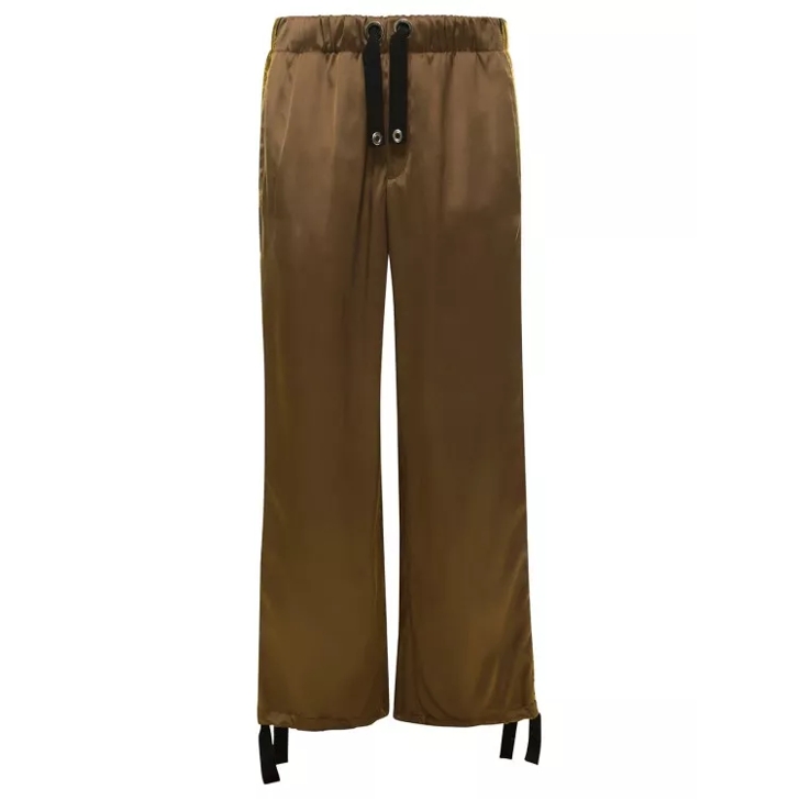 Brown cheap jogger pants