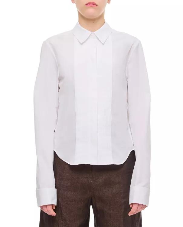 Loewe - Pleated Shirt - Größe 36 - white