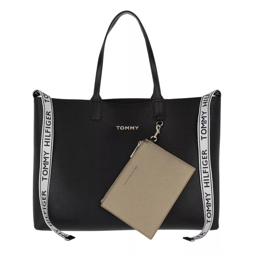 Tommy Hilfiger Iconic Tommy Tote Black Shopper