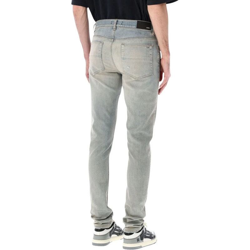 Amiri Jeans skinny Stack Jeans Antique Indigo blau(Image 2)