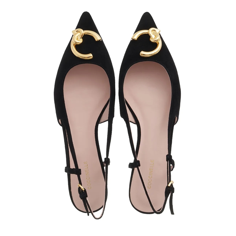 Coccinelle Sandalen Coccinelle C-Me Suede Noir(Image 6)