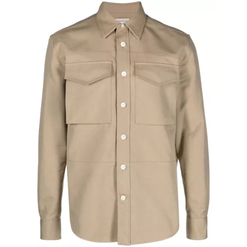 Alexander McQueen Beige Cargo Pocket Shirt Neutrals 