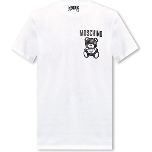 Moschino T-shirts T-shirts White weiß