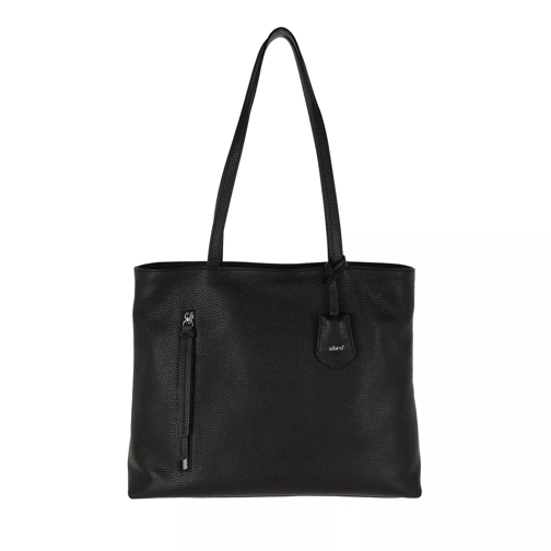 Abro Shopper Juna   Black Nickel Shopping Bag