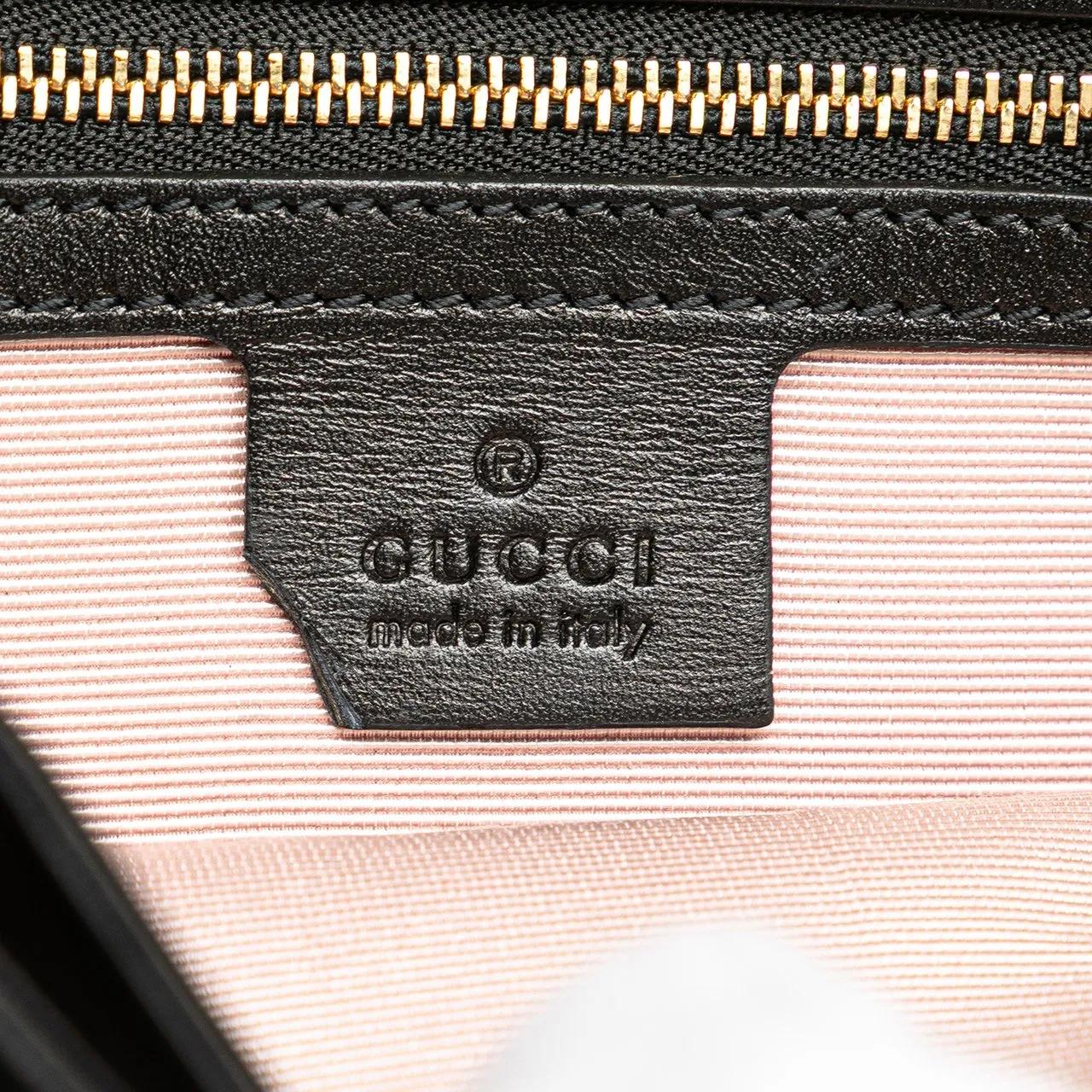 Thumbnail - Gucci Hobo Bags - Medium Suede Arli Crossbody - Gr. unisize - in Schwarz - für Damen