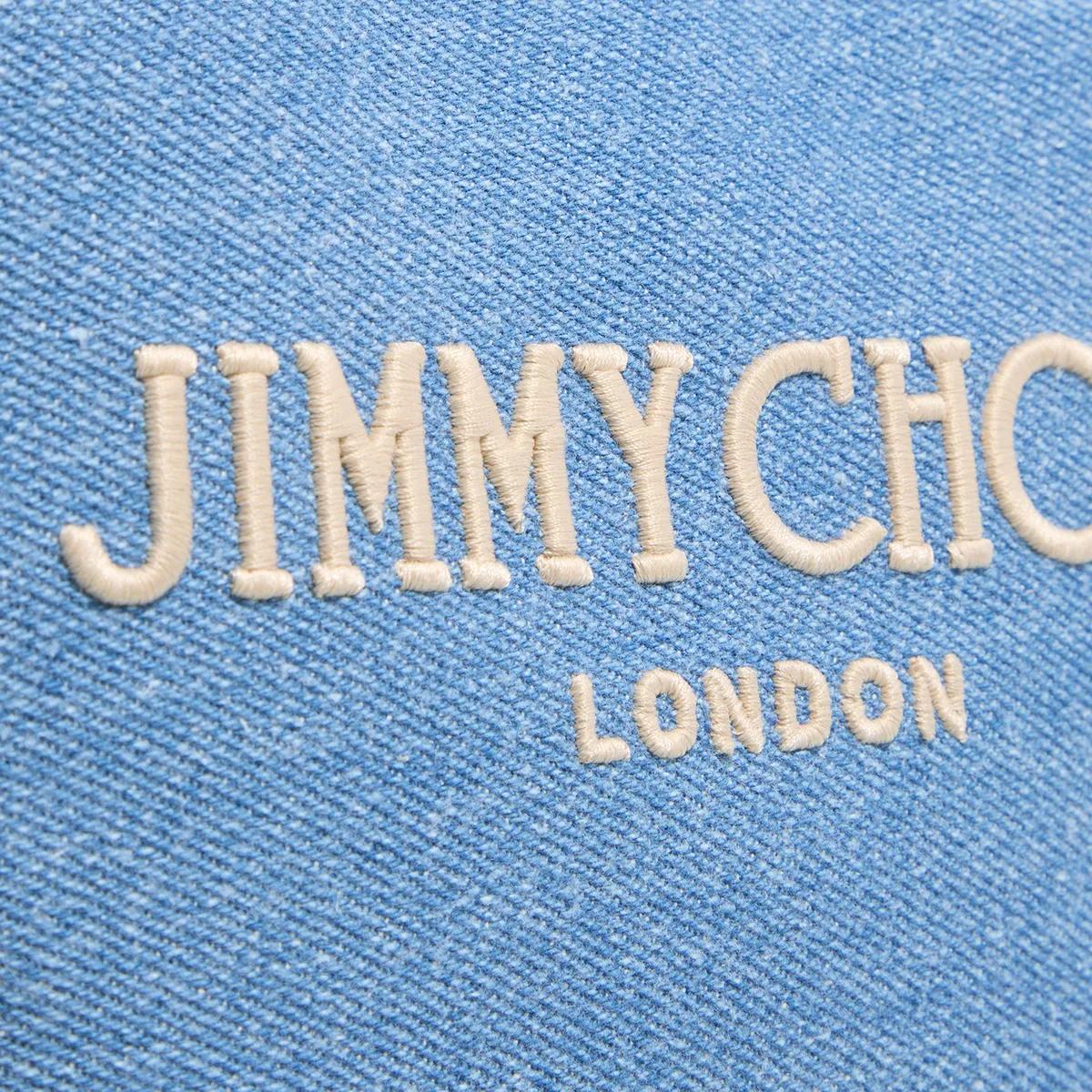Jimmy Choo Totes & shoppers Lettering Tote Bag in blauw