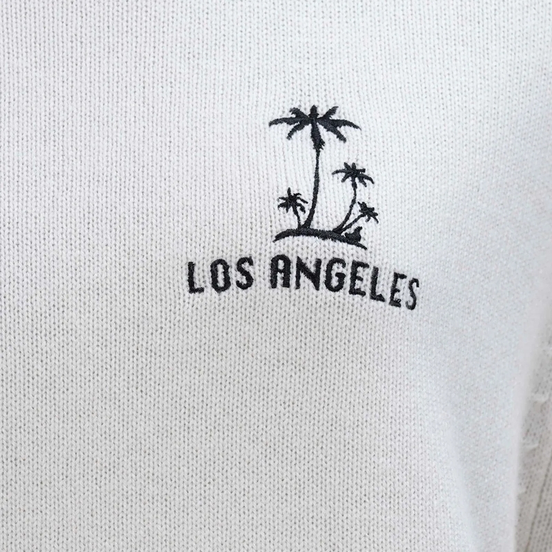 True Religion  Strickpulli MC CALIFORNIA creme(Image 5)