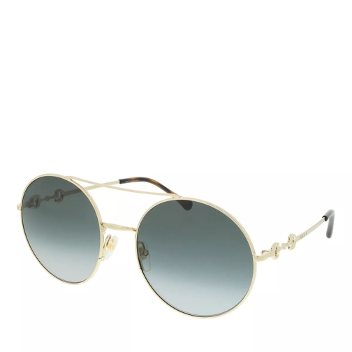 Gucci GG0878S-001 59 Sunglass WOMAN METAL GOLD Sunglasses