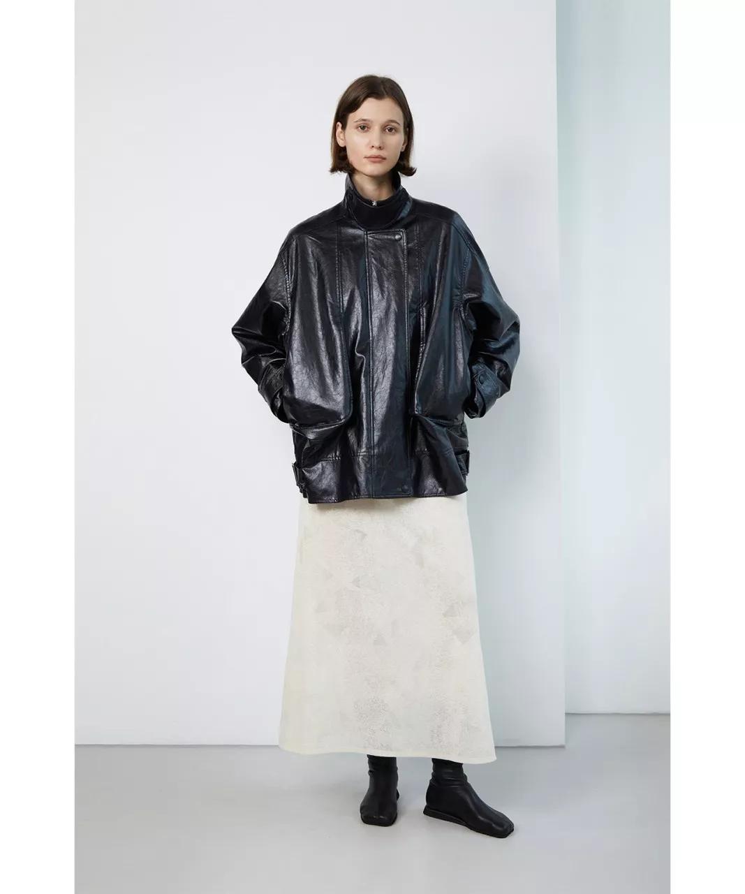 Thumbnail - Low Classic - LOW CLASSIC Schwarze, oversized Jacke - Größe L - multi