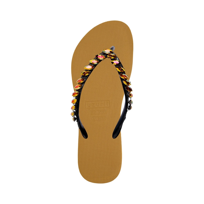 UZURII Flip Flops Zehentrenner Light ocker